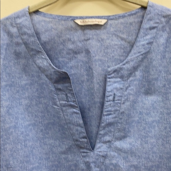 Soft Surroundings S shell seeker embroidered tunic - Picture 4 of 8